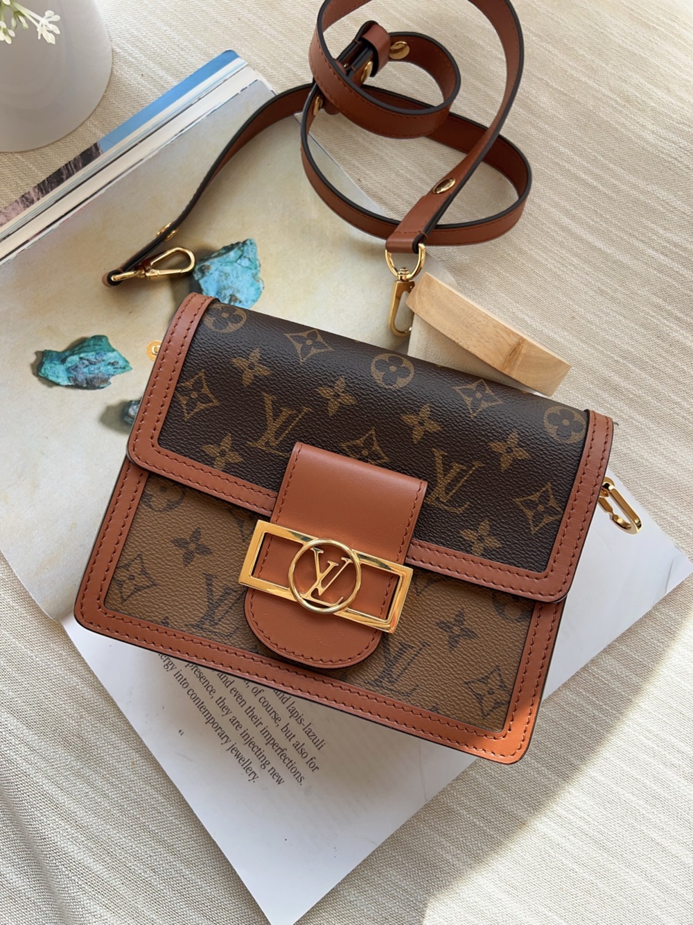 Louis Vuitton Reverse Monogram Dauphine Mini